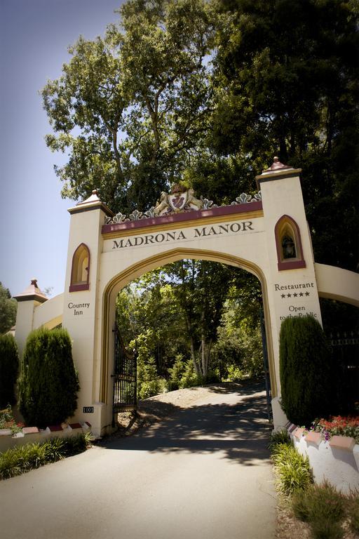 Hotel Madrona Manor Healdsburg Esterno foto